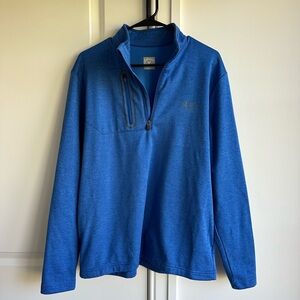 Callaway Blue Quarter-Zip Pullover